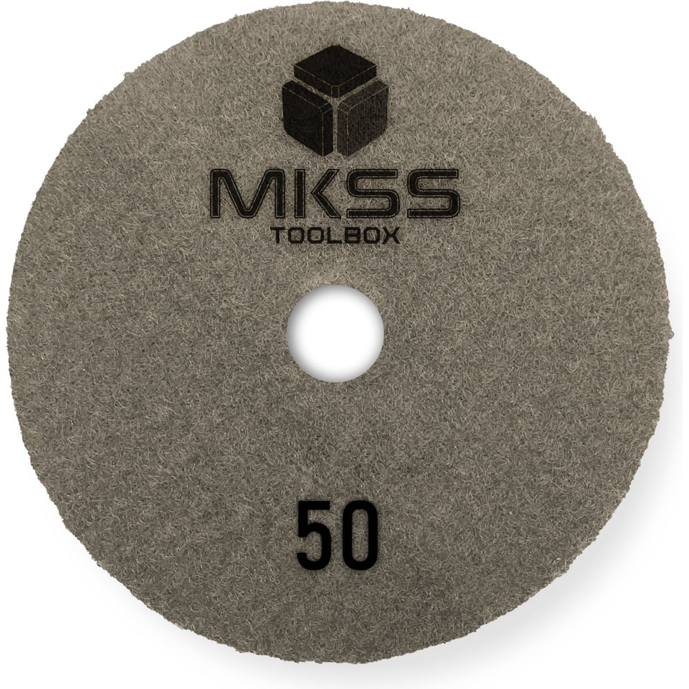 Алмазный гибкий шлифовальный круг MKSS Toolbox MK2604 АГШК Ø100 Р50 для мокрой шлифовки MKSS MK26040050