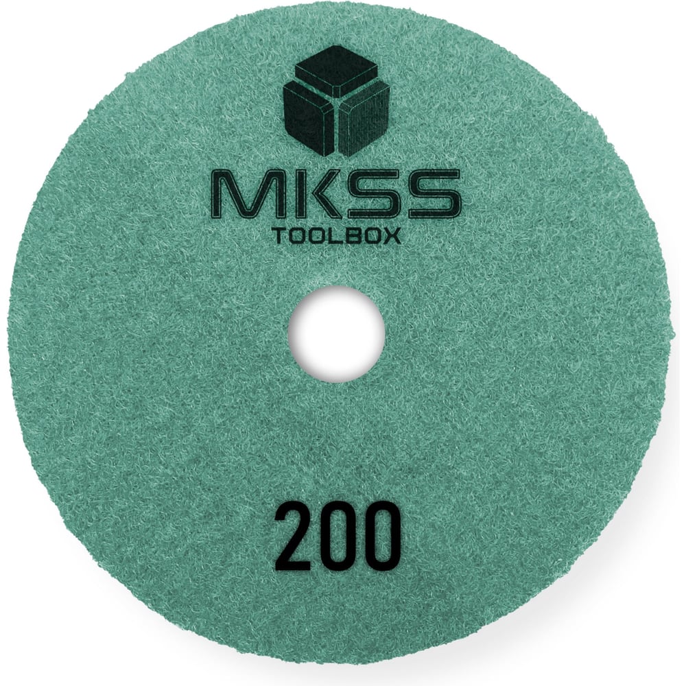 Алмазный гибкий шлифовальный круг MKSS Toolbox MK2604 АГШК Ø100 Р200 для мокрой шлифовки MKSS MK26040200