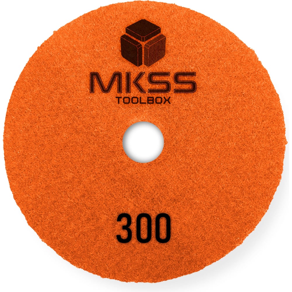 Алмазный гибкий шлифовальный круг MKSS Toolbox MK2604 АГШК Ø100 Р300 для мокрой шлифовки MKSS MK26040300
