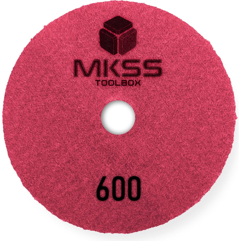 Алмазный гибкий шлифовальный круг MKSS Toolbox MK2604 АГШК Ø100 Р600 для мокрой лощения MKSS MK26040600