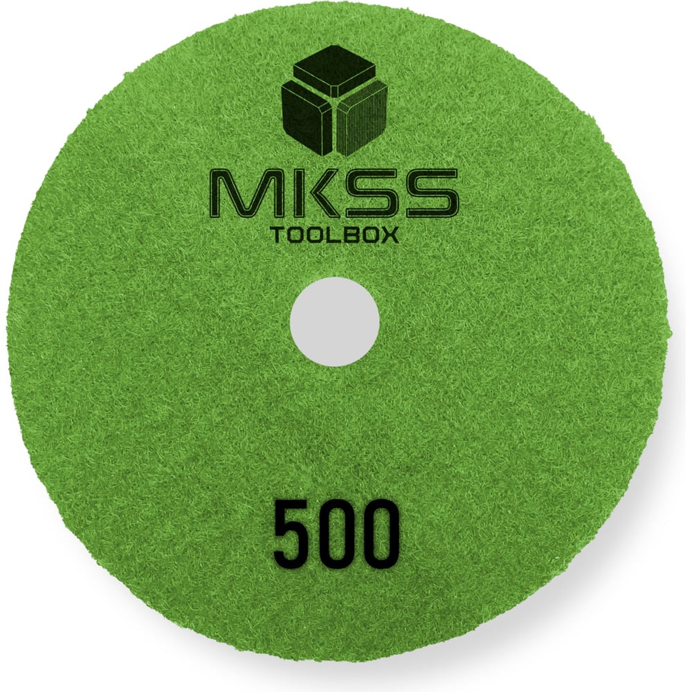 Алмазный гибкий шлифовальный круг MKSS Toolbox MK2606 АГШК Ø100 Р500 для сухой шлифовки MKSS MK26060500