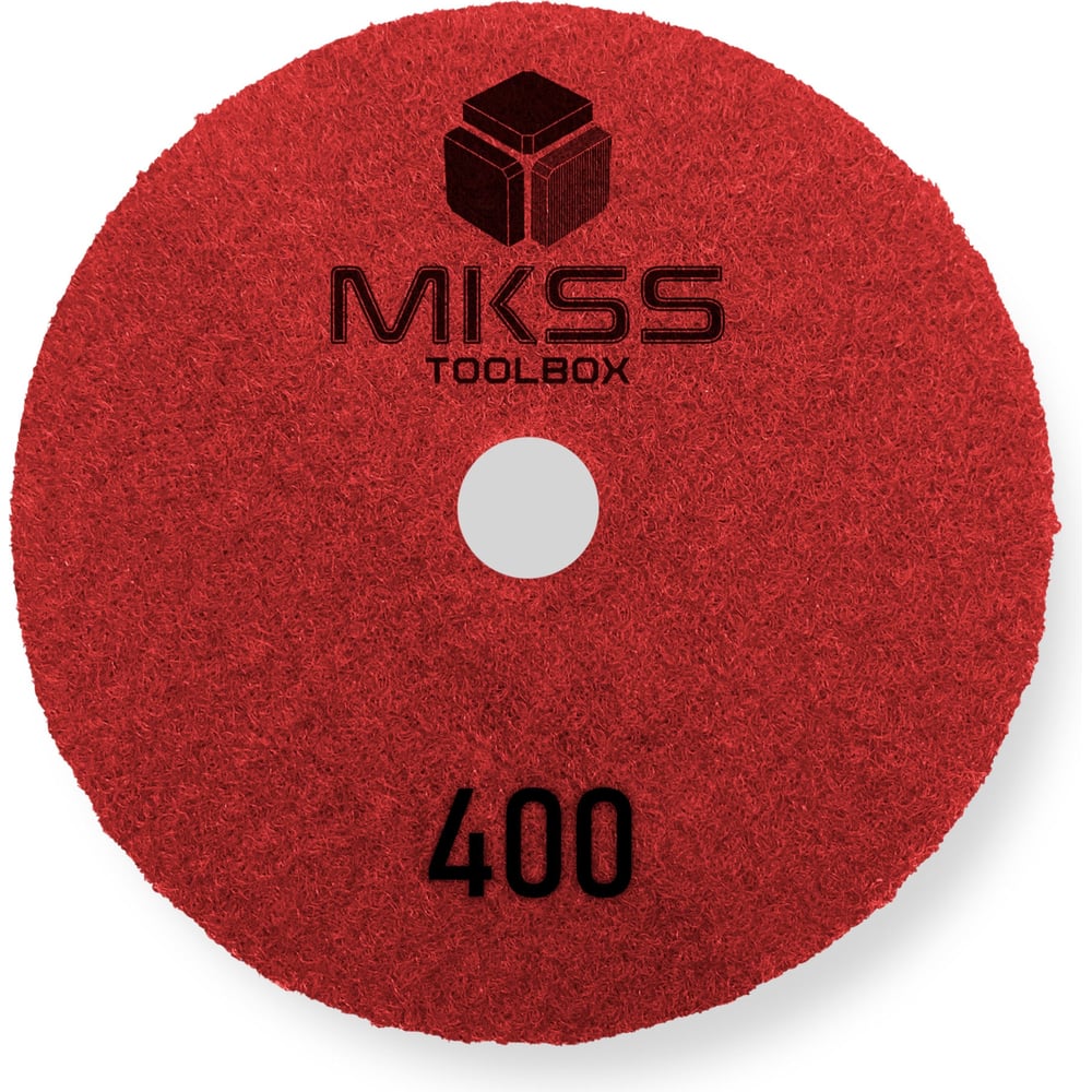 Алмазный гибкий шлифовальный круг MKSS Toolbox MK2606 АГШК Ø100 Р400 для сухой шлифовки MKSS MK26060400