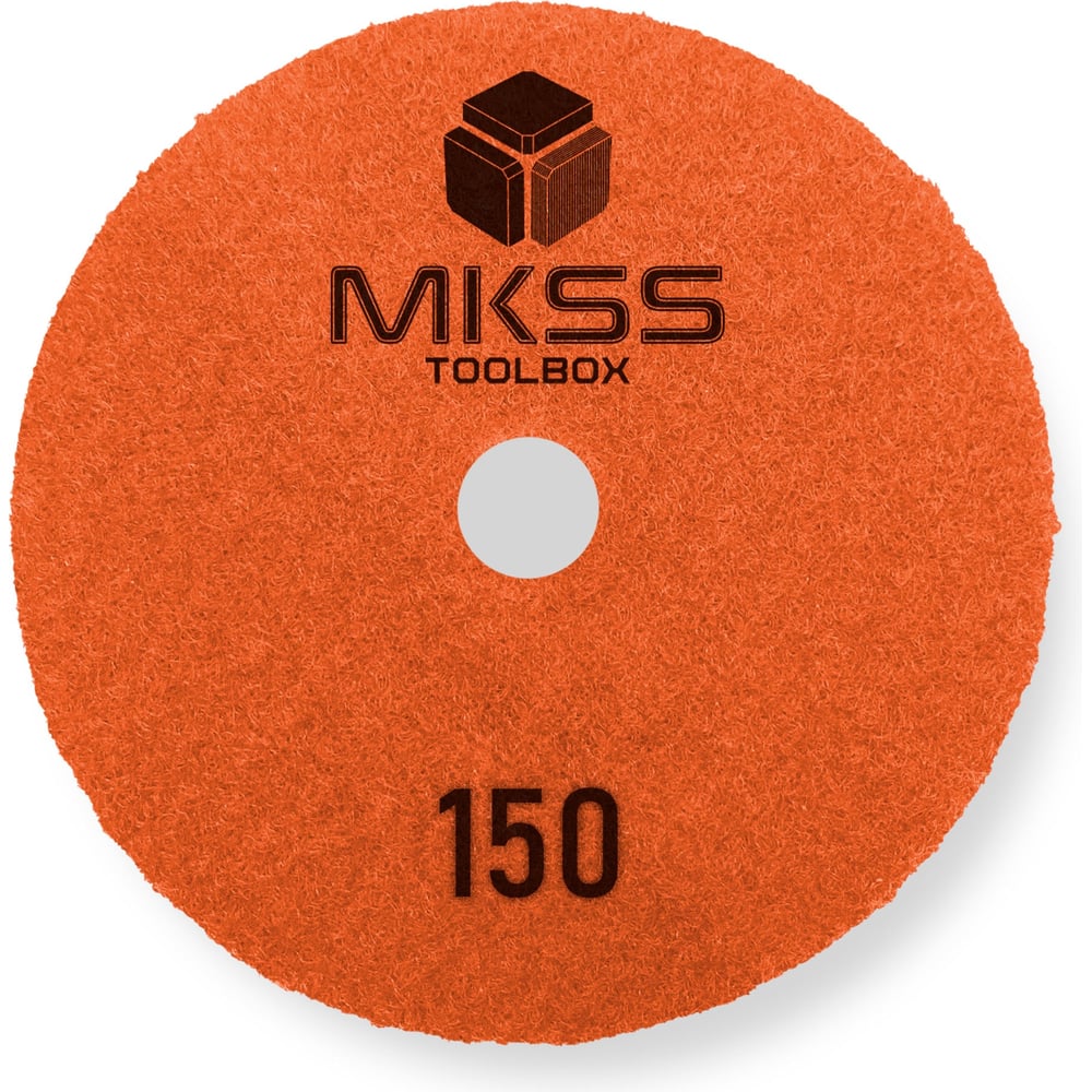 Алмазный гибкий шлифовальный круг MKSS Toolbox MK2606 АГШК Ø100 Р150 для сухой шлифовки MKSS MK26060150