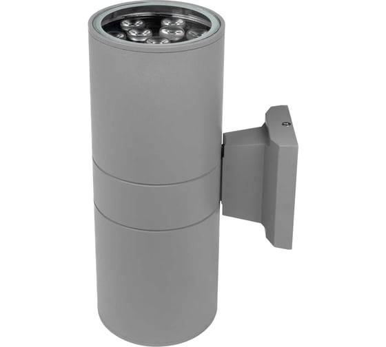 Изображение товара Светодиодный светильник Jazzway архитектурный PWL-300110/30D 2х9Вт 6500К GR 230В/50Гц IP65 серый фасадный 2857941B