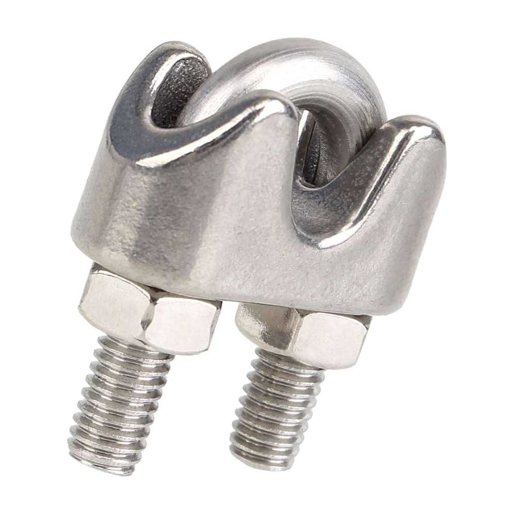 Изображение товара Зажим для троса STARFIX М6 нержавеющая сталь А4 100 шт. DIN 741