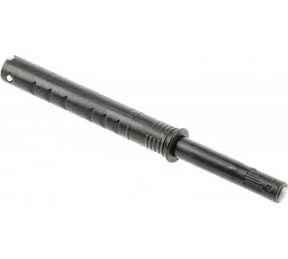 Изображение товара Врезной выталкиватель GTV Salto Nova длинный, с каучуковым окончанием, черный AM-SVW-DL-GM-20