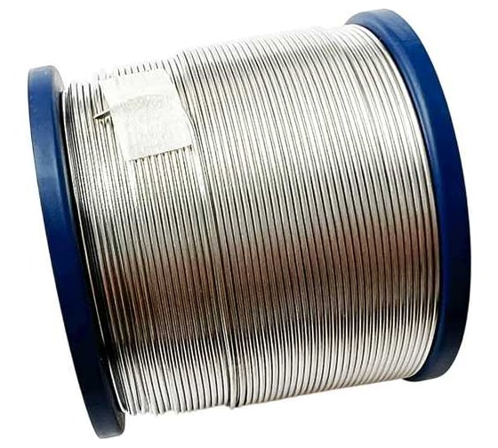 Изображение товара Припой оловянно-свинцовый с канифольным флюсом ПОС-61 ФРК525-2-Т1 0.5мм 500г ИЗАГРИ НФ-00002016