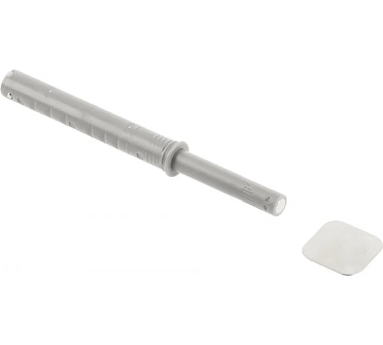 Изображение товара Врезной выталкиватель GTV Salto Nova короткий, с магнитным окончанием, графит AM-SVW-KR-MG-60