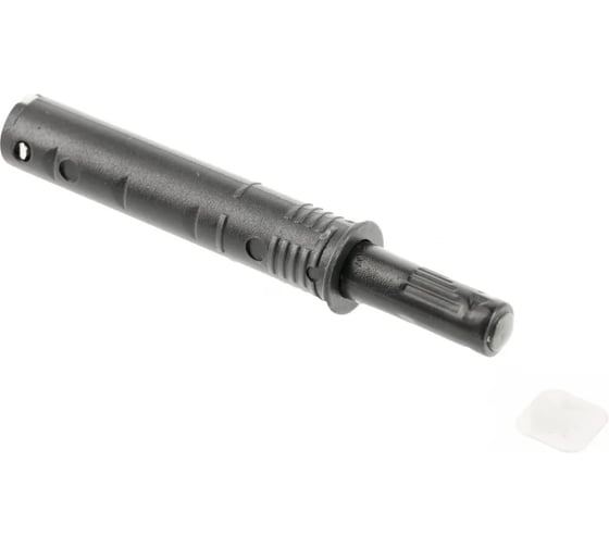 Изображение товара Врезной выталкиватель GTV Salto Nova короткий, с магнитным окончанием, черный AM-SVW-KR-MG-20