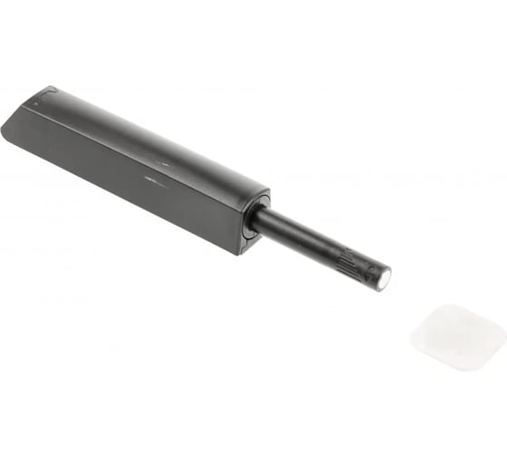 Изображение товара Накладной выталкиватель GTV Salto Nova длинный, с магнитным окончанием, черный AM-SVN-DL-MG-20