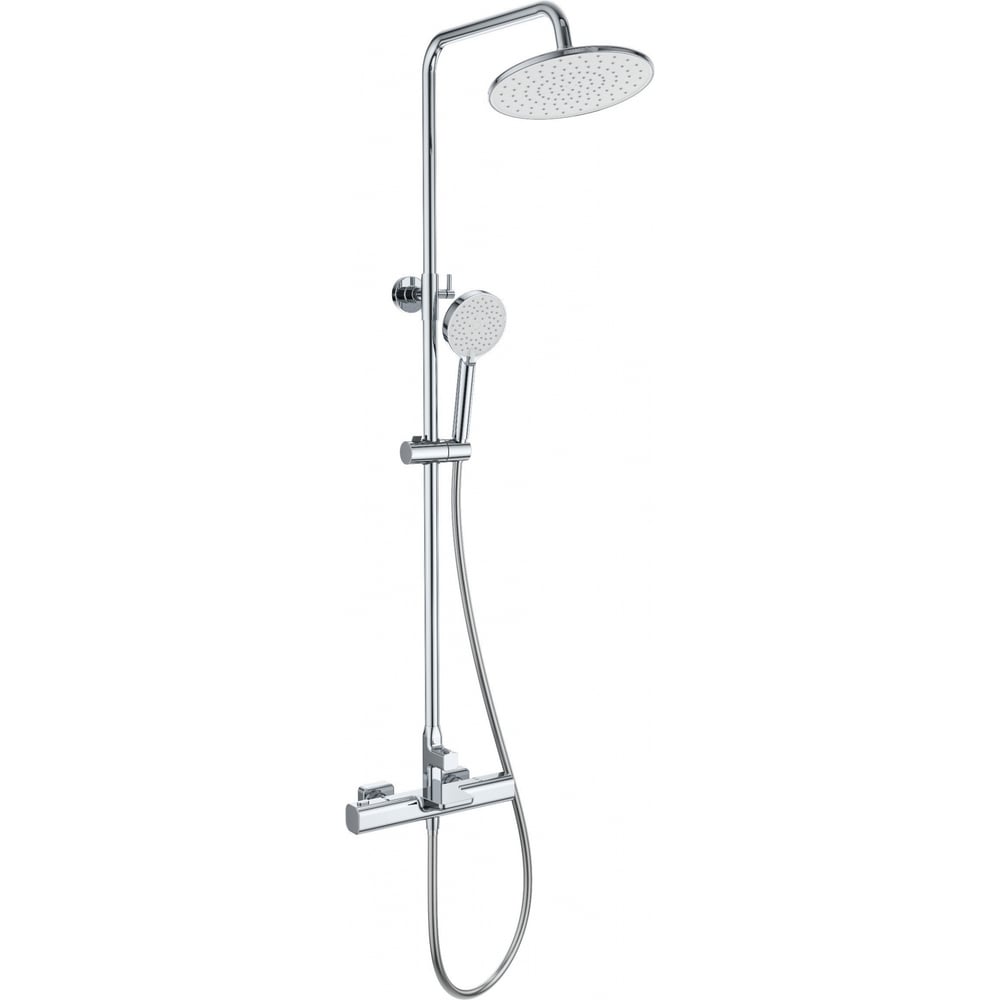 Изображение товара Душевая система с термостатом Wonzon & Woghand хром WW-C3017-A-CR современный дизайн