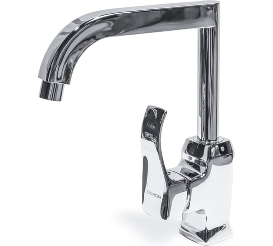 Изображение товара Смеситель для кухни DORON DС 21347-N, шаровый, хром, излив высокий, п/г 016321