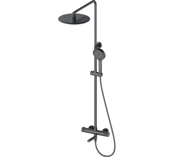 Изображение товара Душевая система с термостатом Wonzon & Woghand Темный графит WW-88739902-BGM