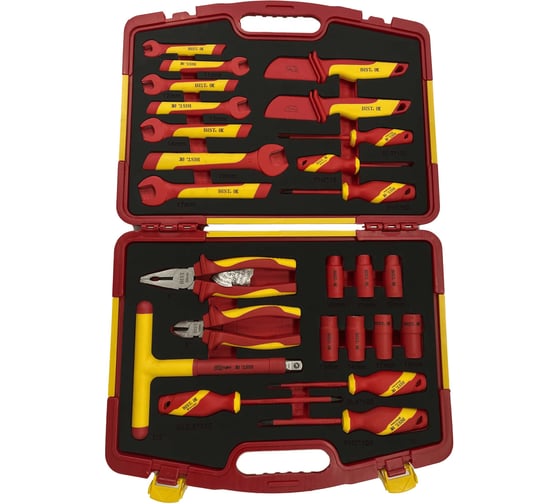 Изображение товара Набор электроизолированных инструментов BIST 25 предметов BWD541