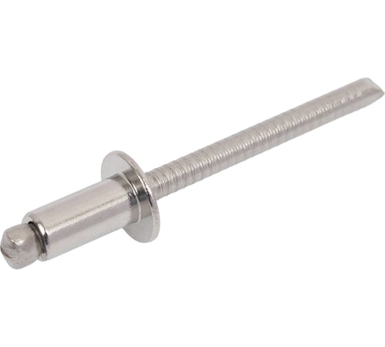 Изображение товара Заклепка вытяжная Партнер 5,0x10 A2/A2 стандарт. бортик, 100 шт. ФАС 00086525