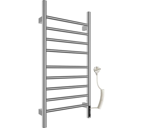 Изображение товара Полотенцесушитель электрический Wonzon & Woghand, Брашированный никель WW-AL409-BR