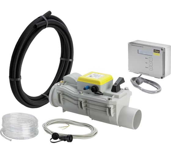 Изображение товара Канализационный обратный клапан Viega 2 заслонки, с защитой от затопления, ф110 667788