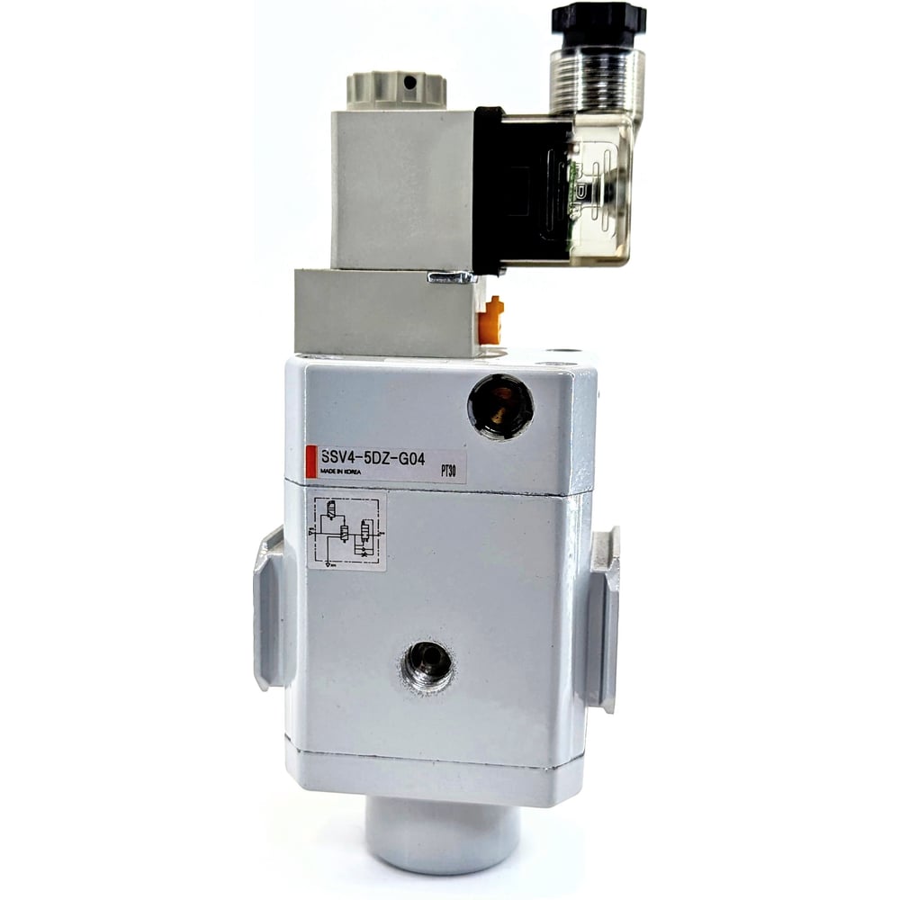 Изображение товара Клапан мягкого пуска CDC Pneumatics 1/2 SSV4-5DZ-G04 анодированный алюминий