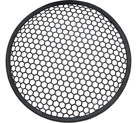 Изображение товара Защитный гриль для сабвуфера 15" (38см), с крепежом, ячейка октагон AURA WGM-2015