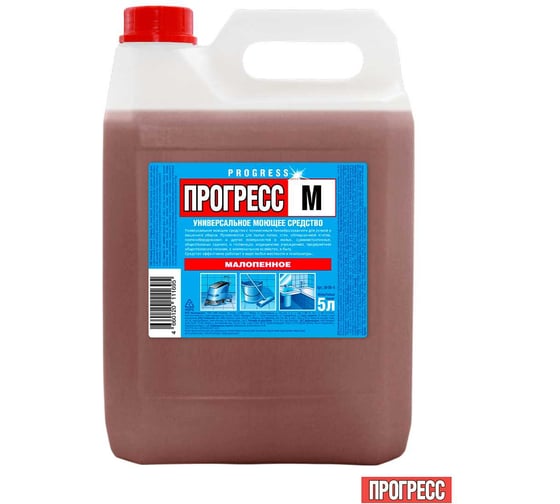 Изображение товара Универсальное малопенное моющее средство Прогресс М 5 л М-08-4
