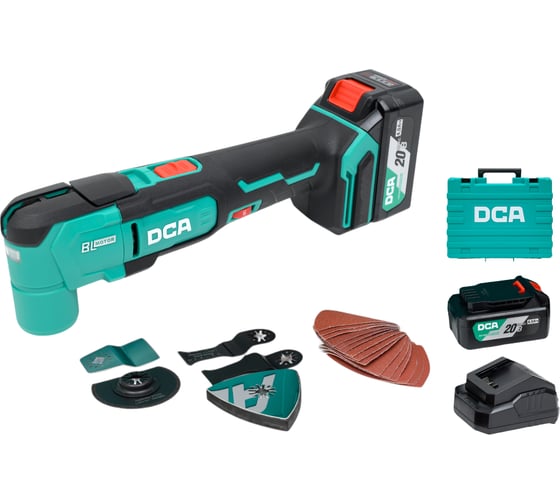 Изображение товара Аккумуляторный многофункциональный инструмент DCA 2 АКБ 4 А*ч ADMD20 (TYPE EM)