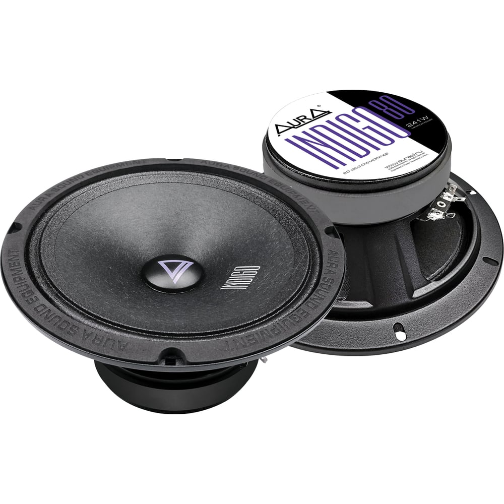 Изображение товара СЧ-драйвер AURA 8 дюймов 4 Ом 121 Вт INDIGO