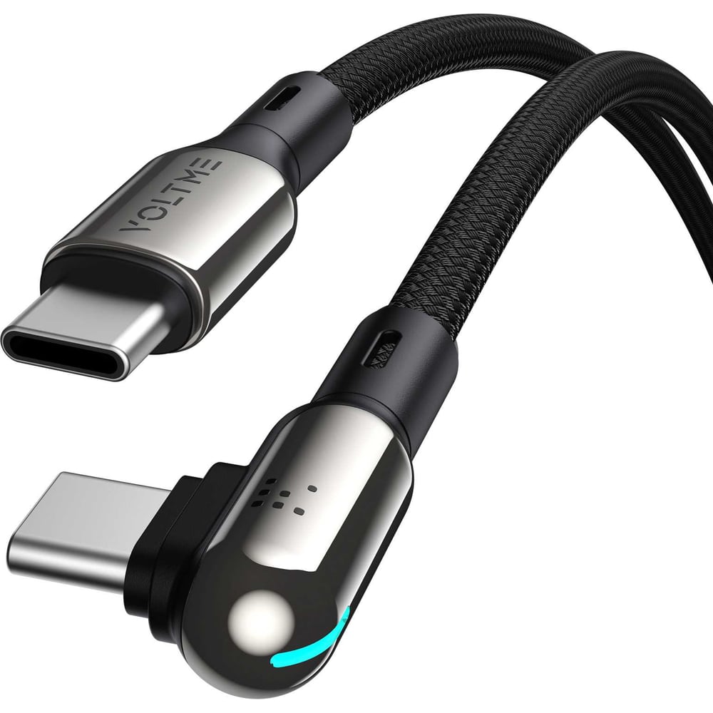 Изображение товара Кабель VOLTME USB2.0 Powerlink Stark CTC USB-C 100W 1.2м черный