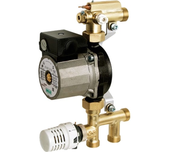 Изображение товара Смесительный узел с насосом Watts Wilo RS 15/4-3) 3/4 FRG3005F 20-70C, межос. 21 см 10014993