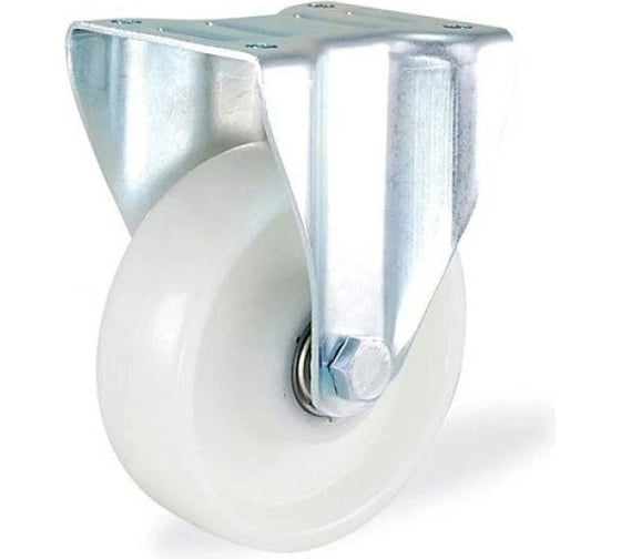 Изображение товара Неповоротная колесная опора KAMA 100 мм 3807-PUR-100