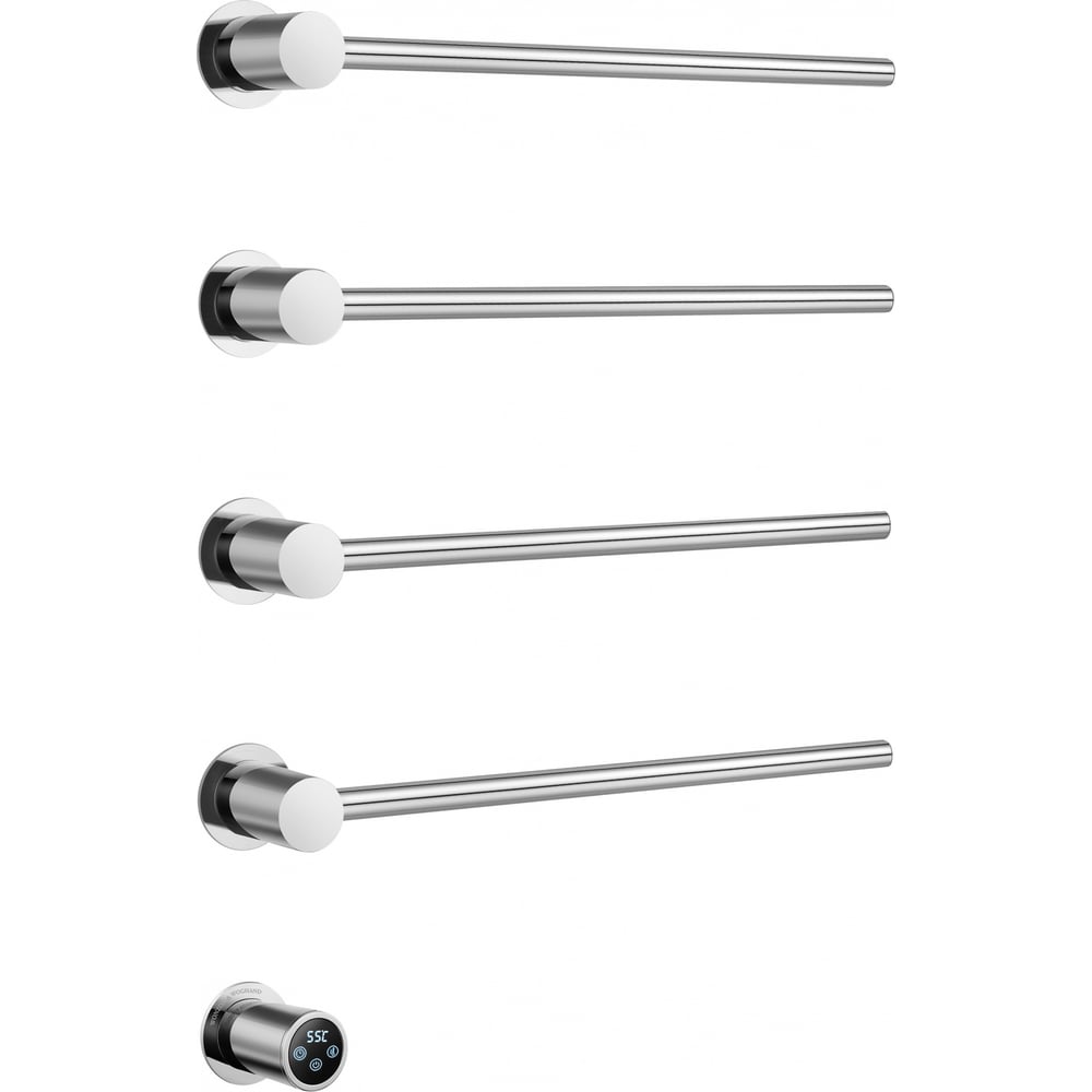 Изображение товара Полотенцесушитель электрический Wonzon & Woghand встраиваемый хром WW-AL314-CR