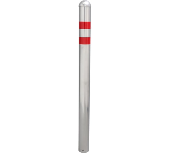 Изображение товара Столбик парковочный ООО ОПТИМА СЕРВИС металлический 100см бетонируемый дорожный светоотражающий 76МБ 00-00038322