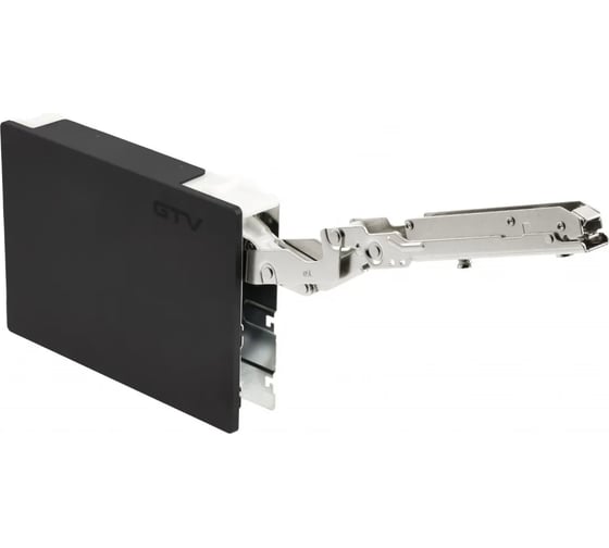 Изображение товара Подъемный механизм GTV HORIZON push to open, 3500-5200, F фасад 400-650, черный PD-H-P2O-STRONG-PLUS-20