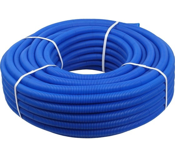 Изображение товара Гофрированная труба SANEXT, ПНД 63, для труб 40, красная, бухта 30м 3513