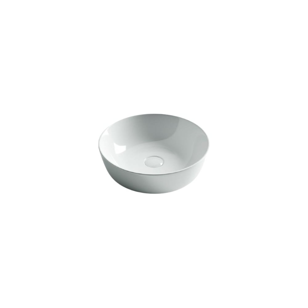 Изображение товара Умывальник-чаша Ceramicanova Element накладная круглая 415 мм белый