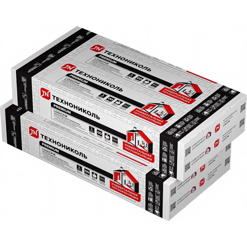 Теплоизоляция Технониколь LOGICPIR Ф/Ф Г1 TN722947