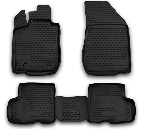 Изображение товара Коврики FORMAT в салон LADA Largus, 2012-нв, 7 мест, 5 шт 52.26.210k
