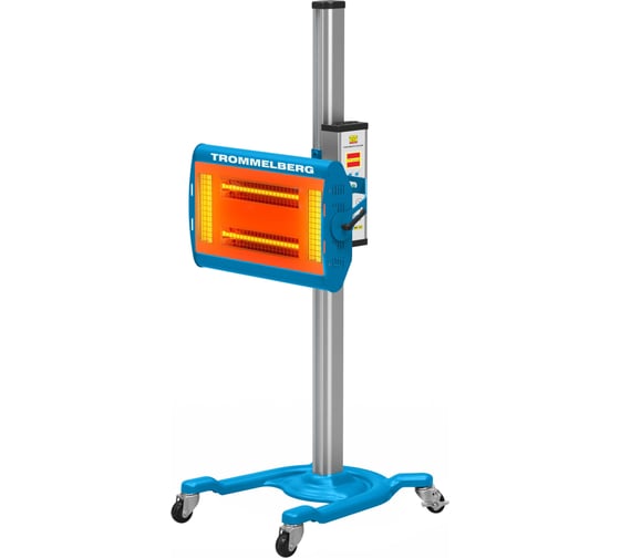 Изображение товара ИК сушка Trommelberg 220 В, 2x1кВт, 2х0,6кВт (4лампы), облуч. пов. 1,2x1,0м, авт. упр IR2 PREMIUM