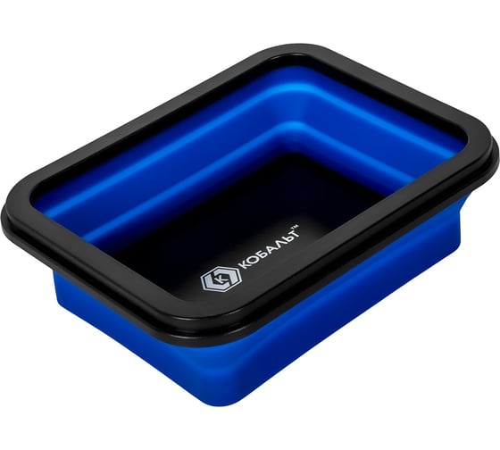 Изображение товара КОБАЛЬТ Тарелка магнитная для крепежа, складная, силиконовая, 150x132 мм, высота 15мм/45мм, блистер 919-449