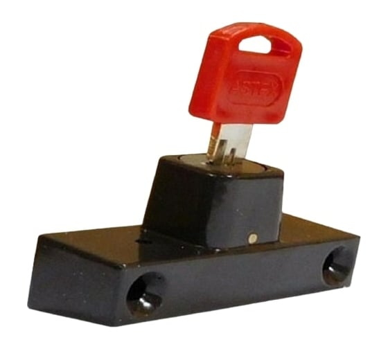 Изображение товара Замок на окно Метизик от детей, коричневый 8002.05