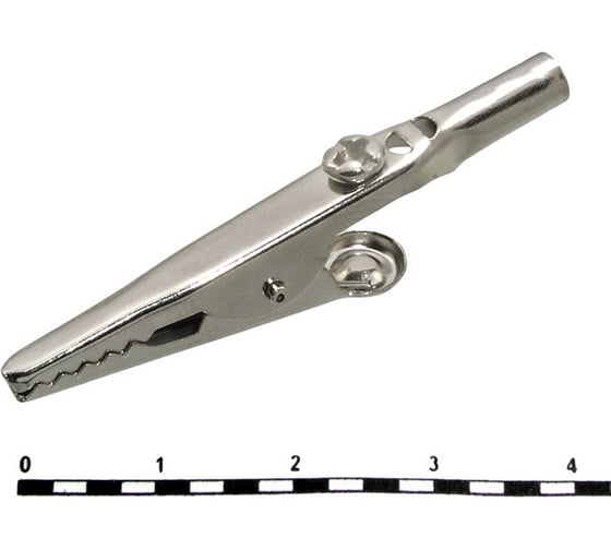 Изображение товара Зажим-крокодил Pro Legend без изолятора, 12 мм, 10 А, металлический PL2845