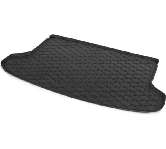 Изображение товара Коврик в багажник автомобиля Rival для Kia Seltos без сабвуфера 2020-н.в., полиуретан 12810002
