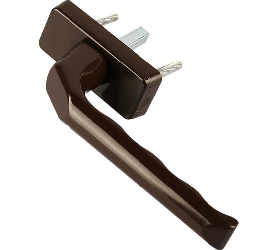 Изображение товара Оконная ручка Метизик коричневая 2035.05