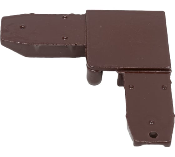 Изображение товара Соединительный уголок для МС Метизик металл, усиленный, коричневый 6216.05