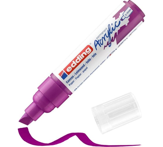 Изображение товара Акриловый маркер Edding 5000 ягодный, 5-10 мм 1327856
