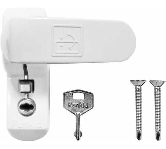 Изображение товара Замок на окно Метизик белый 8502.07