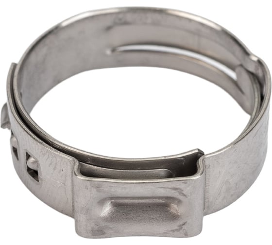 Изображение товара Ушковый хомут OETIKER 17.8-21.0 мм, ширина 7 мм, нерж. сталь, Швейцария, 10 шт. 16700024