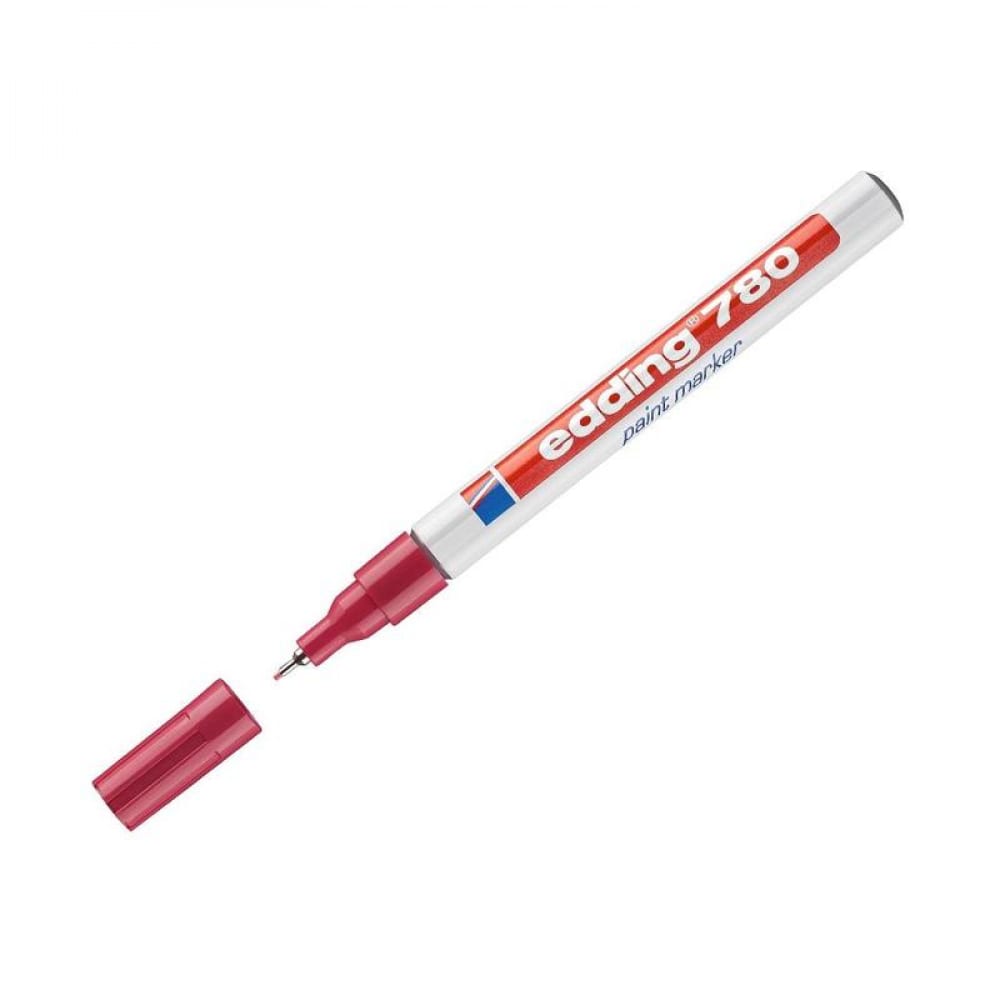 Лаковый маркер EDDING чернила для заправки edding t25 30 мл красный флакон капельница