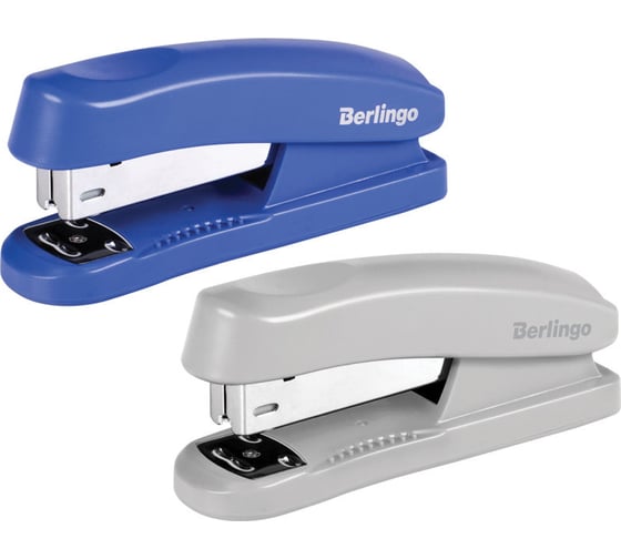 Изображение товара Степлер Berlingo Universal № 24/6 26/6 до 30 листов пластиковый корпус ассорти H3101