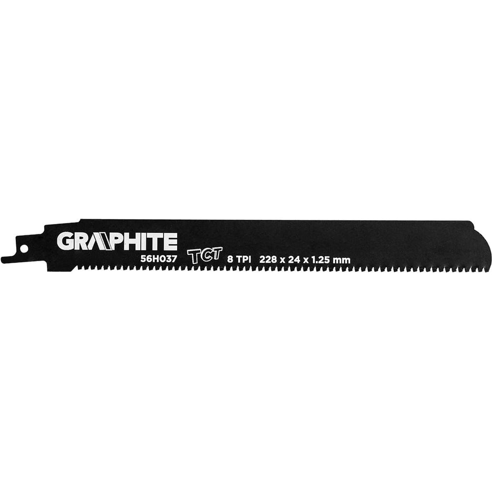 фото Полотно пильное для сабельной пилы graphite