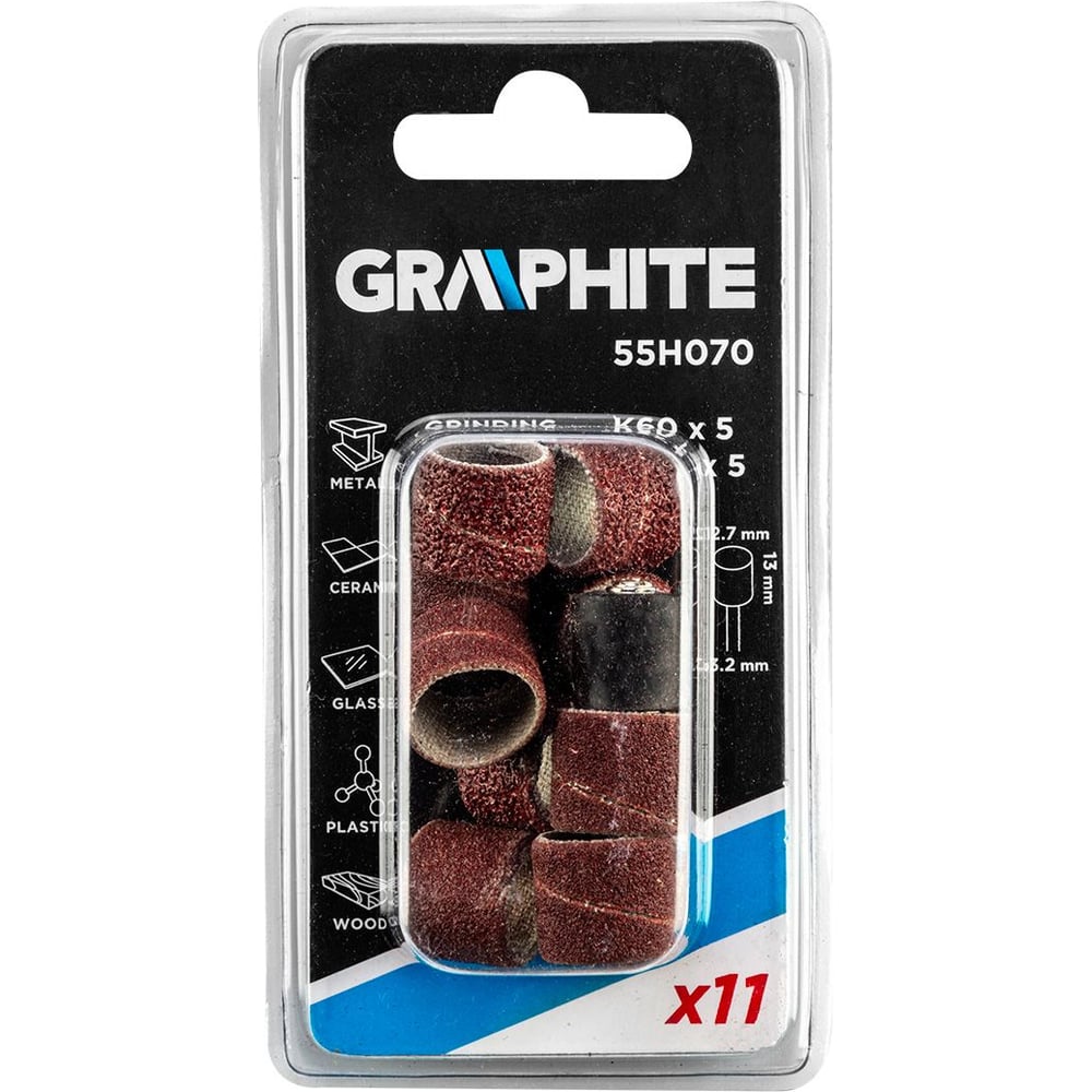 фото Ленты шлифовальные graphite